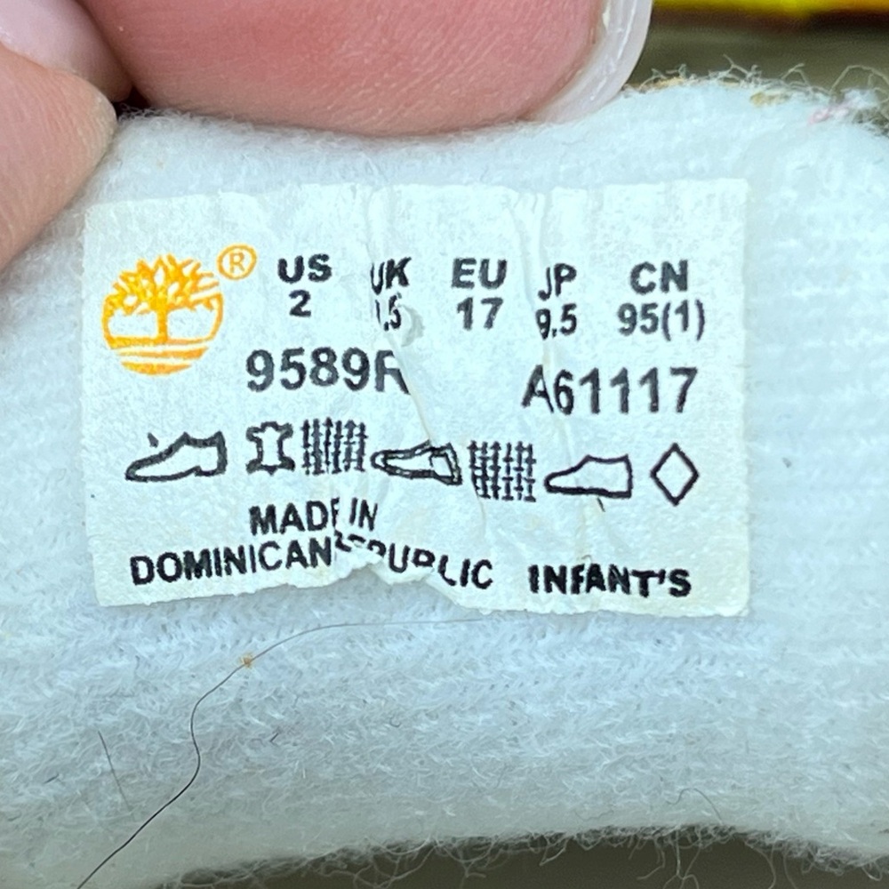 *NWOT*Timberland infrant crib bootie - Picture 6 of 7